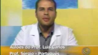 PORTUGUES  Compreensão de Texto  Prof Sergio  part1mp4 [upl. by Anirehtac46]