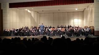 42nd Annual TriDistrict Concert  Combined Band  The Praetorian  020424 [upl. by Ahsiuq457]