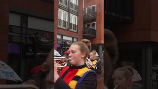 Jeugdkorps Crescendo intocht Sinterklaas Surhuisterveen 2024 ​⁠ [upl. by Nore]