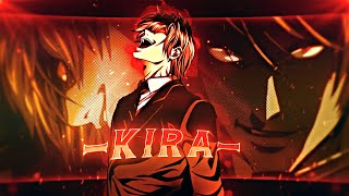 Kira X Death Note OST EditAMV 😈 4K [upl. by Victorie339]