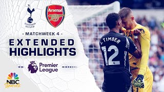 Tottenham Hotspur v Arsenal  PREMIER LEAGUE HIGHLIGHTS  9152024  NBC Sports [upl. by Suhpoelc]