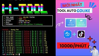 Tool Auto Golike Mới Siêu Nhẹ Đã Fix Các Lỗi  Tích Hợp PC  Adroi Kiếm 100000KNgày Siêu Dễ [upl. by Geehan]