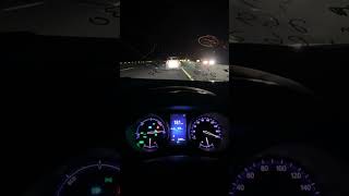 Toyota CHR Hybrid VS Honda City Race on top speeds 180 [upl. by Merril]