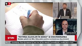 ROTIREA ELEVILOR ÎN BĂNCI ȘI DISCRIMINAREAȘtiri B1TV2 nov 2024 [upl. by John]