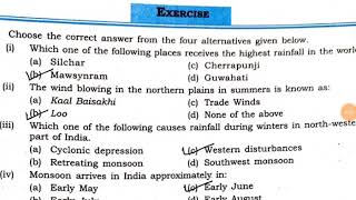 Class 9th Climate chapter 4 Geography Questionanswers part 11 [upl. by Elmajian449]