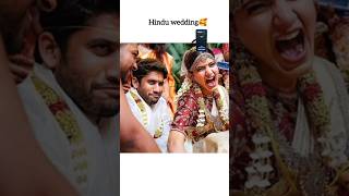 Two different wedding rituals 💓 chaysam samantha nagachaitanya wedding shorts [upl. by Yralih454]