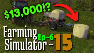 This feels like cheating Farm hack  FS15 Lets play [upl. by Arahsit]