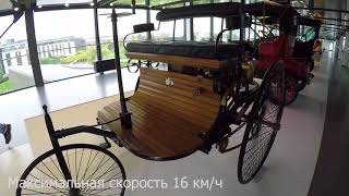 Benz PatentMotorwagen  первый в мире автомобиль с двигателем внутреннего сгорания [upl. by Feola]