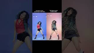 JENNIE  MANTRA dance cover DAY 1 vs DAY 3 InnahBee Mantra Jennie shorts [upl. by Kotto]