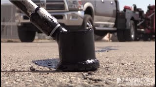 Hot Applied Asphalt Crack Repair [upl. by Aronle266]