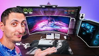 Im BoredSo I Built the Ultimate Ultrawide Gaming Setup [upl. by Lupiv]