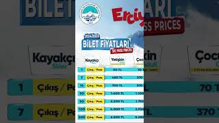 Erciyes kayak merkezi bilet Fiyatları [upl. by Ahsap427]