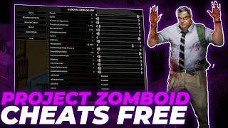 How To Use Project Zomboid CHEATS  MULTIPLAYER  FREE FOR USE [upl. by Ahcmis453]