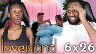 LOVE ISLAND SEASON 6 REACTION TO MOVIE NIGHT  6x26 [upl. by Yelbmik]