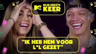 EX ON THE BEACH LESLEY “Ik heb GEEN SPIJT van de SKS met DANNY”  MTV Mijn Eerste Keer 2 [upl. by Honebein657]