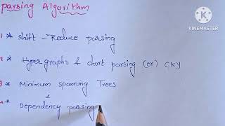 7  Parsing Algorithms  CKY Algorithm  hypergraph and chart parsin RegEx Parser  NLP nlp [upl. by Demy671]