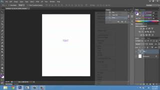 How to Rasterize Type in Photoshop 7  Adobe Photoshop Tips [upl. by Llennehc]