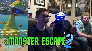 Monster Escape  The Playroom VR Gameplay Walkthrough Part 2  DESTRUCTION PS4 [upl. by Nidraj441]