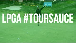 Bringing TourSauce to an LPGA proam with Tiffany Joh and Jane Park [upl. by Amalia]