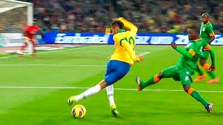 El día en que Neymar marcó su primer hattrick por Brasil [upl. by Davida]