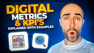 Digital Marketing Metrics amp KPIs Explained With Examples [upl. by Ailes]