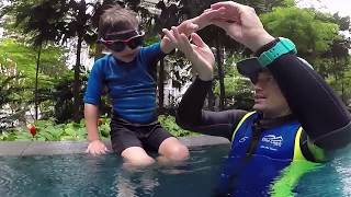 TEACH to SWIM FREESTYLE to your children [upl. by Aicineohp]