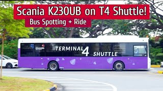 Scania K230UB on Terminal 4 Shuttle [upl. by Fotina]