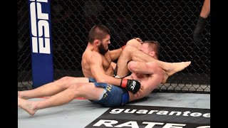 【UFC254】ヌルマゴメドフが三角絞めでゲイジーに1本勝利！引退宣言にパッキャオも賞賛！ [upl. by Helbona]