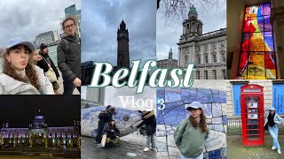 travel vlog 3  day trip to Belfast [upl. by Ricoriki]