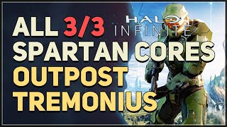 Outpost Tremonius All Spartan Cores Location Halo Infinite [upl. by Fabria]