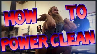 How to Power Clean [upl. by Zorana20]