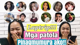 LYRICS PRANK CALL LAPTRIP SOBRA Sakit sa tyan ng reaksyon nila [upl. by Scopp]