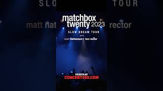 Matchbox Twenty Announce 50 date North American Tour 2023 matchbox20 rock shorts [upl. by Eiroc]