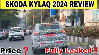 2024 Skoda New Compact SUV Leaked❤️Skoda KYLAQ Launch Date in india❗️ [upl. by Arrat]