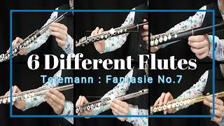 Comparison of flute sounds Material and shape Schwedler and conical ring key Boehm [upl. by Saleem]