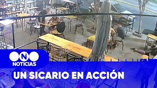 Un SICARIO ATACÓ a CLIENTES de un BAR de ROSARIO  Telefe Noticias [upl. by Acisey254]