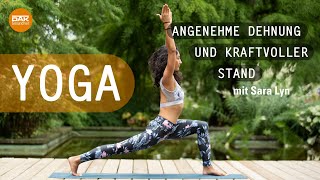 Yoga mit Sara Lyn Dehnung  yogamitsaralyn  DAKGesundheit [upl. by Shantee228]