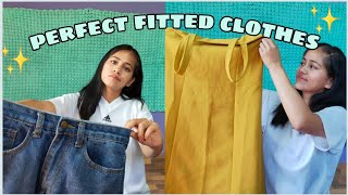 HOW TO MAKE YOUR CLOTHES FIT PERFECTLY [upl. by Dinesh]