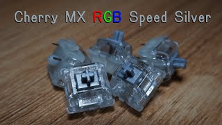 Cherry MX RGB Speed Silver review  Its Not For Me [upl. by Dorey]