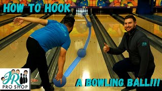 HOW TO HOOK A BOWLING BALL  Simplified [upl. by Yanej]