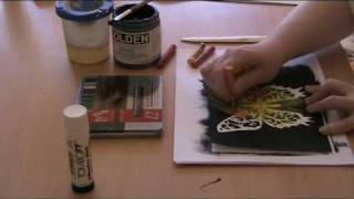 Black Gesso 2 Video 4 of 4 [upl. by Loralee]