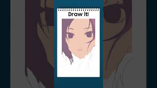 PENUP Draw it Face digitalart PENUP [upl. by Yerok]