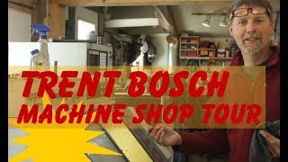 Trent Bosch Tool Shop Tour [upl. by Yllehs496]