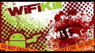 Wifi Killer aynı ağ üzerindeki bağlantıları yönetme Kullanımı 2018 [upl. by Ilaw]