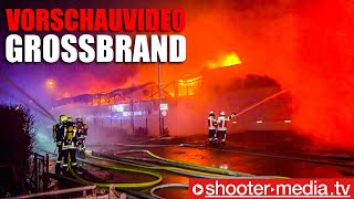 🔥 Vorschauvideo zum Großbrand in Allmendingen 🔥 Komplette Firma brennt ab  Großdoku folgt [upl. by Nylessoj416]