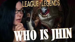 Learning about Jhin  Jhin the Virtuoso  League of Legend REACTION [upl. by Candi602]