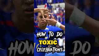 Tutorials for TOXIC Celebrations in FIFA 23 pt 1 fifa23 shortsfeed [upl. by Acirrej792]