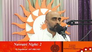 Sharad Navratri 2024 Night 2 [upl. by Lehplar]