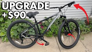 I UPGRADED my Kent Trouvaille Mountain Bike [upl. by Chill]