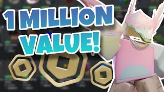 HOW I GOT TO 1 MILLION ROBUX VALUE ON ROBLOX [upl. by Cirilla]